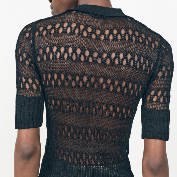 💋 Polo Knitted Button Top NWT *Medium - Picture 2 of 8